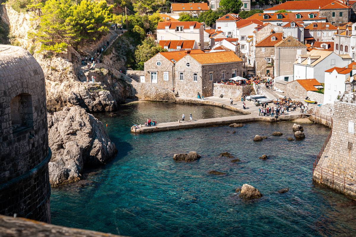 Croatian coastal village
